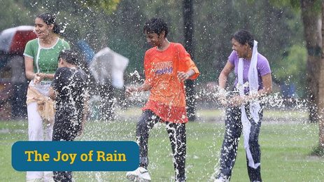 The joy of rain