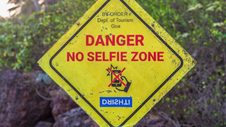 No selfie zone