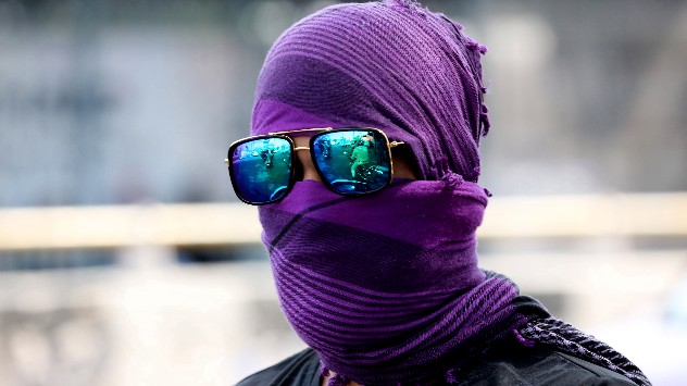 Sunglasses and Dupatta