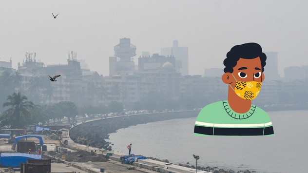 AQI levels in many pockets of Mumbai went to 'poor' category