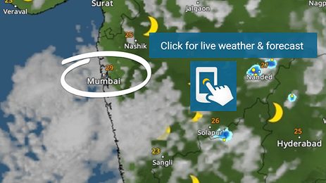 Check the weather report for the next match at Mumbai's Wankhede Stadium